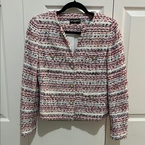 Karl Lagerfeld Women's Multicolor Tweed Jacket